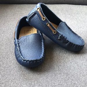 Janie and Jack Leather Driver Shoe